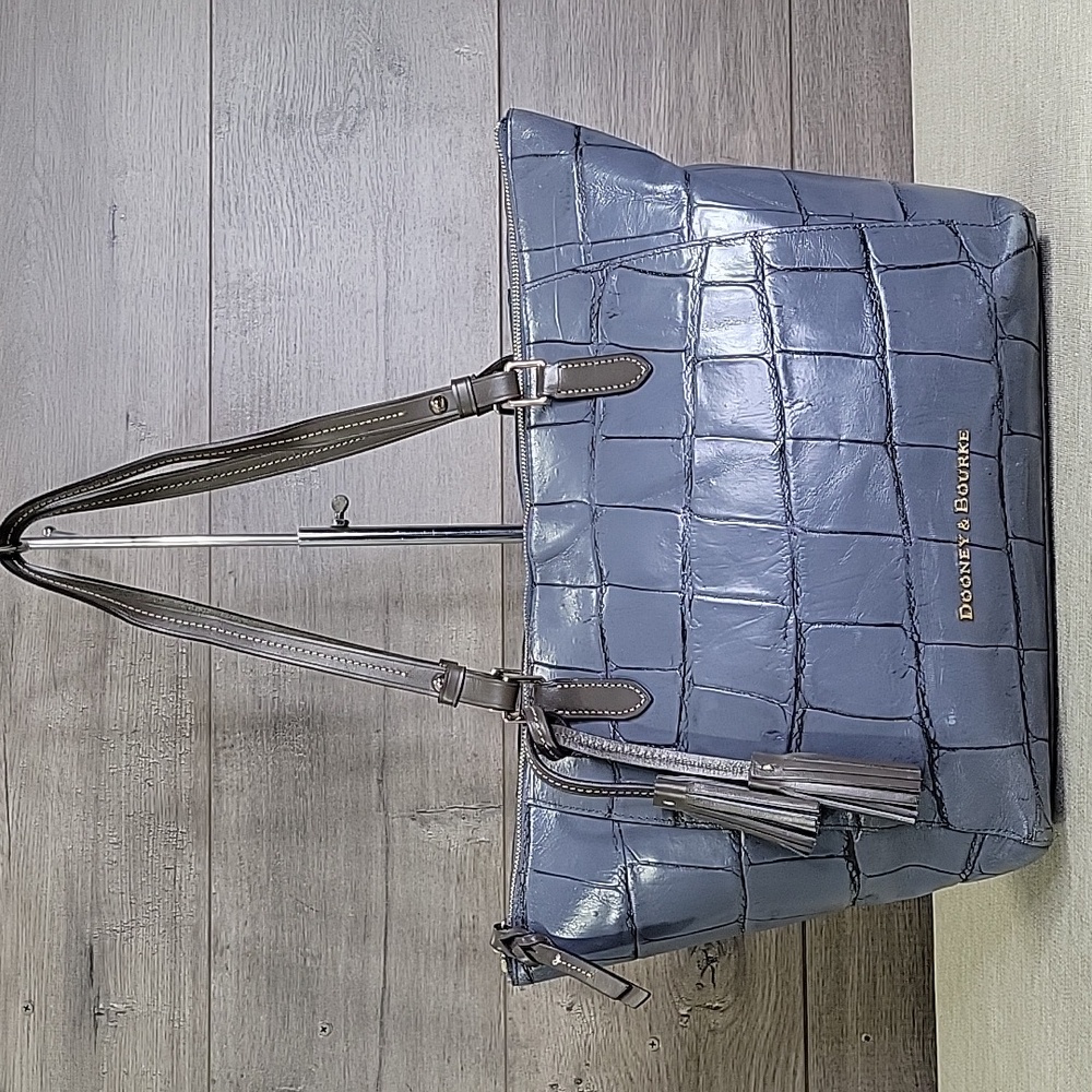 Dooney & Bourke Blue Tote Bag